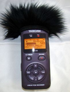 Fur Windscreen For The New Tascam DR  05 Recorder