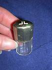 Vintage Miniature Lentheric Metal Cap & Glass Empty PERFUME BOTTLE p72