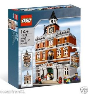 LEGO 10224 Town Hall Modular Set Creator Mini Figures Mayor Bride New 