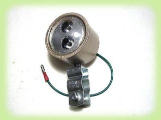   12 Volt AC/DC BRIGHT LED Headlight For Motorized Bicycles/Mopeds
