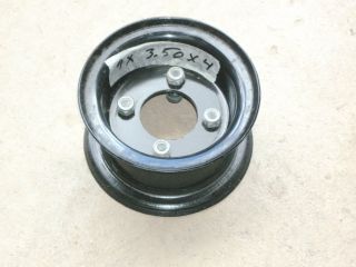 Metal Wheel from Mobility scooter W/bolt pattern 4X4 2/5 on center