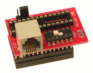 Programmer Adapter   In Circuit Serial Programming ICD2 (RJ11) to DIP 