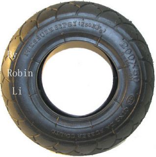 200 X 50 tire and inner tube for Razor Mongoose Scooter Cruzin 