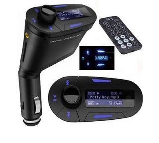   FM Transmitter Modulator USB SD MMC LCD With Remote Car Kit  Player