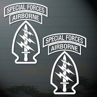   ARMY AIRBORNE SPECIAL FORCE STICKER CUT OUT COMPUTER CAR MOTOR BIKES
