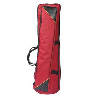 New Tenor Trombone Gig Bag Purplish Red Lightweight Case Coarse Grain 