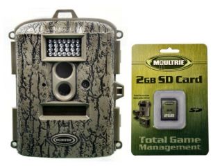 MOULTRIE Game Spy D 55IR Digital Infrared Trail Game Camera + 2GB SD 