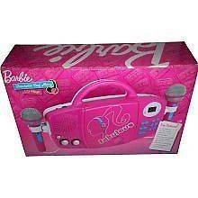   Blue Barbie Sing Along CD Player White/Pink Toy New Fast Shipping