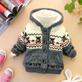 SALE baby boy girl clothes winter coat kid blue red green grey baby 
