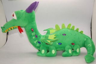 My Little Pony Friendship is magic Dragon Crackle Cartoon Green Plush 