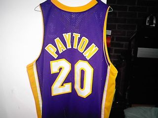 Los Angeles Lakers Gary Payton Reebok Swingman NBA Jersey 2XL