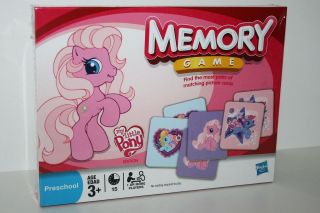 MY LITTLE PONY EDITION MEMORY GAME; NEW