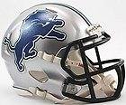Detroit Lions Riddell Professional NFL Football Team Speed Mini Helmet