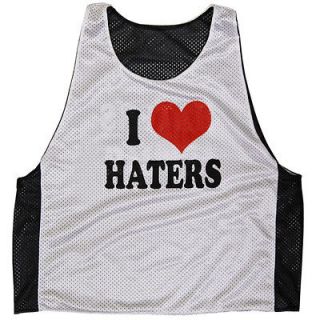Love Haters / Haters Love Me Lax Lacrosse Pinnie