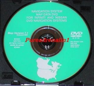   2007 INFINITI G35 G35x FX35 FX45 FX G SEDAN NAVIGATION MAP DISC CD DVD