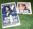   Houston Dead Michael Jackson Funeral Times Daily Newspapers BONUS