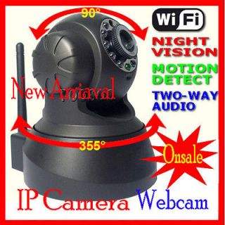 US Delivery Wireless Wifi IP Camera Day&Night Vision Pan/Tilt HD 