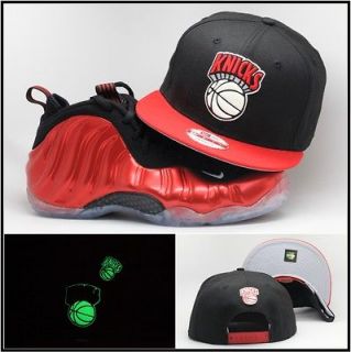 New Era New York Knicks Custom Snapback Hat To Match Air Foamposite 