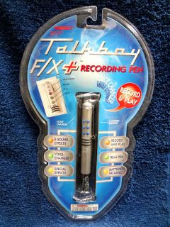 Talkboy Talk boy f/x Recording Pen original Rare collectible item 