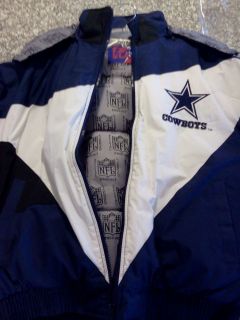 DALLAS COWBOYS JACKET (by Pro Player) NFL Official Licensed Quilted 