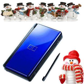   Blue&balck Nintendo DS LITE NDSL Handheld Game Console System + gifts