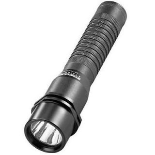   74304 Black Strion LED Rechargeable Flashlight w/ DC Fast Charger