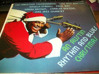   Rhythm And Blues Christmas LP The Fabulous Thunderbirds Lou Ann Barton