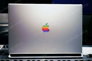 80s Rainbow Apple Logo MacBook Air 1113 Pro Retina 131517 Decal 