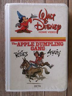 The Apple Dumpling Gang Rides Again   Disney   New/Sealed   BETA