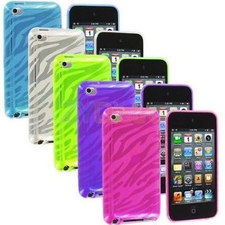   Colorful Rubber Skin Case Covers for iPod Touch 4th Generation 4G