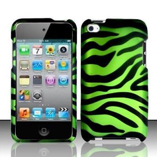 Apple iPod Touch 4 4th Generation Hard Case Rubberized Cover Neon 