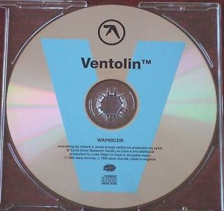 APHEX TWIN VENTOLIN CD 2 EP WARP WAP60CDR (1995)