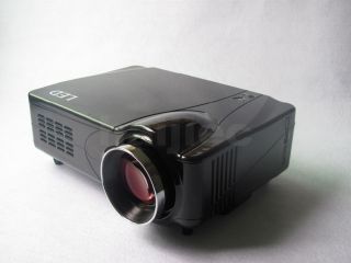 NEW HD LED Projector 640x480; built in tv tuner support HDMI 1080p