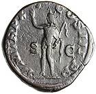 Severus Alexander Sestertius Sol RIC 500 Authentic LARGE Roman Coin