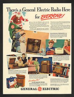 1941 General Electric 6 Radio Model Including Catalin Plastic 