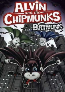 Alvin and the Chipmunks Batmunk [DVD New]