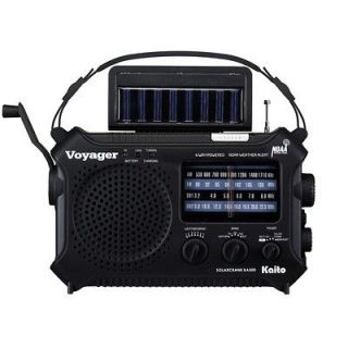   Voyager KA500 Solar Crank AM FM Shortwave Emergency Weather Radio