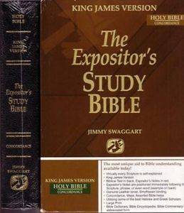 Brand New Original Sealed The Expositors Study Bible Jimmy Swaggart 