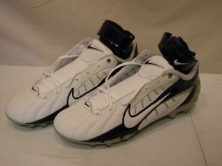 Nike Air Zoom SuperBad Football Cleat Shoes White Navy QwikSHIP