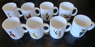 Christmas Reindeer Coffee Tea Cocoa Mugs LTD Commodities