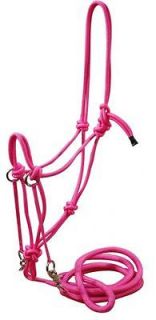   Nylon Bitless Hackamore Bosal Bridle With Nylon Reins New Horse Tack