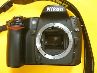 Nikon D80 10.2 MP Digital SLR Camera Black (Body Only) w/ EXTRAS 