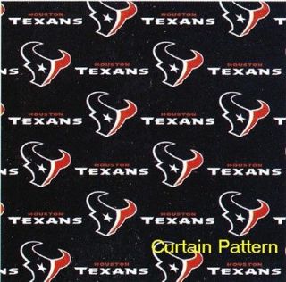 Houston Texans NFL Fabric Shower Curtain (72x72)