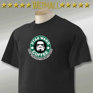 Star Wars Coffee Funny humor T Shirt S thru tall sizes All Colours