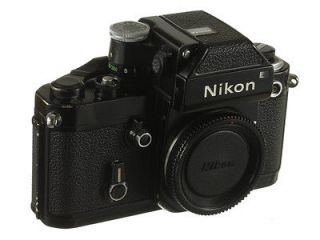 Black Nikon F2 Photomic Film SLR Camera Body with Type A Focusing 