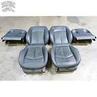 COMPLETE OEM LEATHER FRONT SEAT SKINS Mercedes W211 03 09 E320 E350 