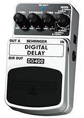 Behringer DD400 Guitar Digital Delay / Echo Effect Pedal