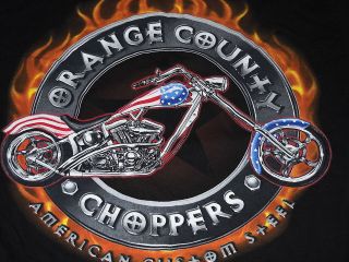 American / Orange County Choppers OCC Long Sleeve T Shirt Medium VERY 