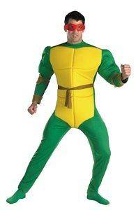 TMNT Rapael Deluxe Adult Mans Costume Turtles Ninja