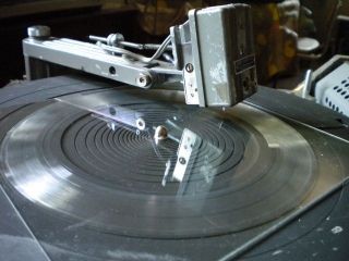 MAKE YOUR OWN RECORD old school record lathe cut 7 clear squares MEEP